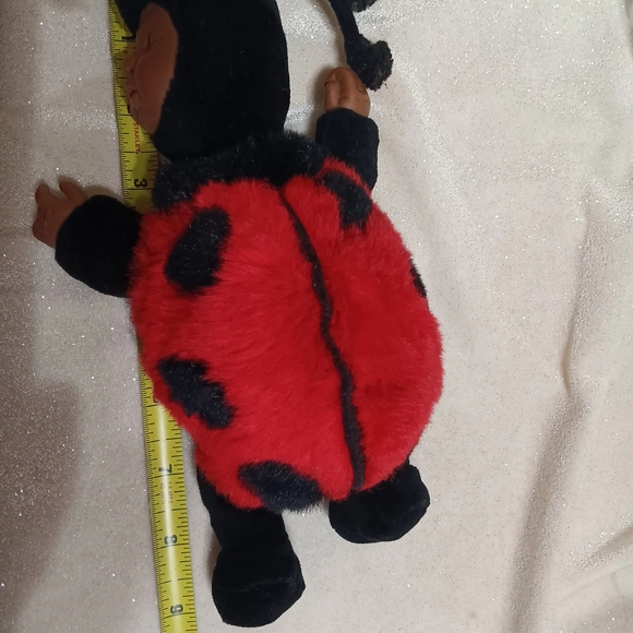 Adorable Ladybug Baby Doll in Red and Black - Picture 4 of 6